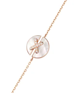Pulsera Chaumet Jeux de Liens Harmony Oro Rosa Nácar y Diamantes | 084231