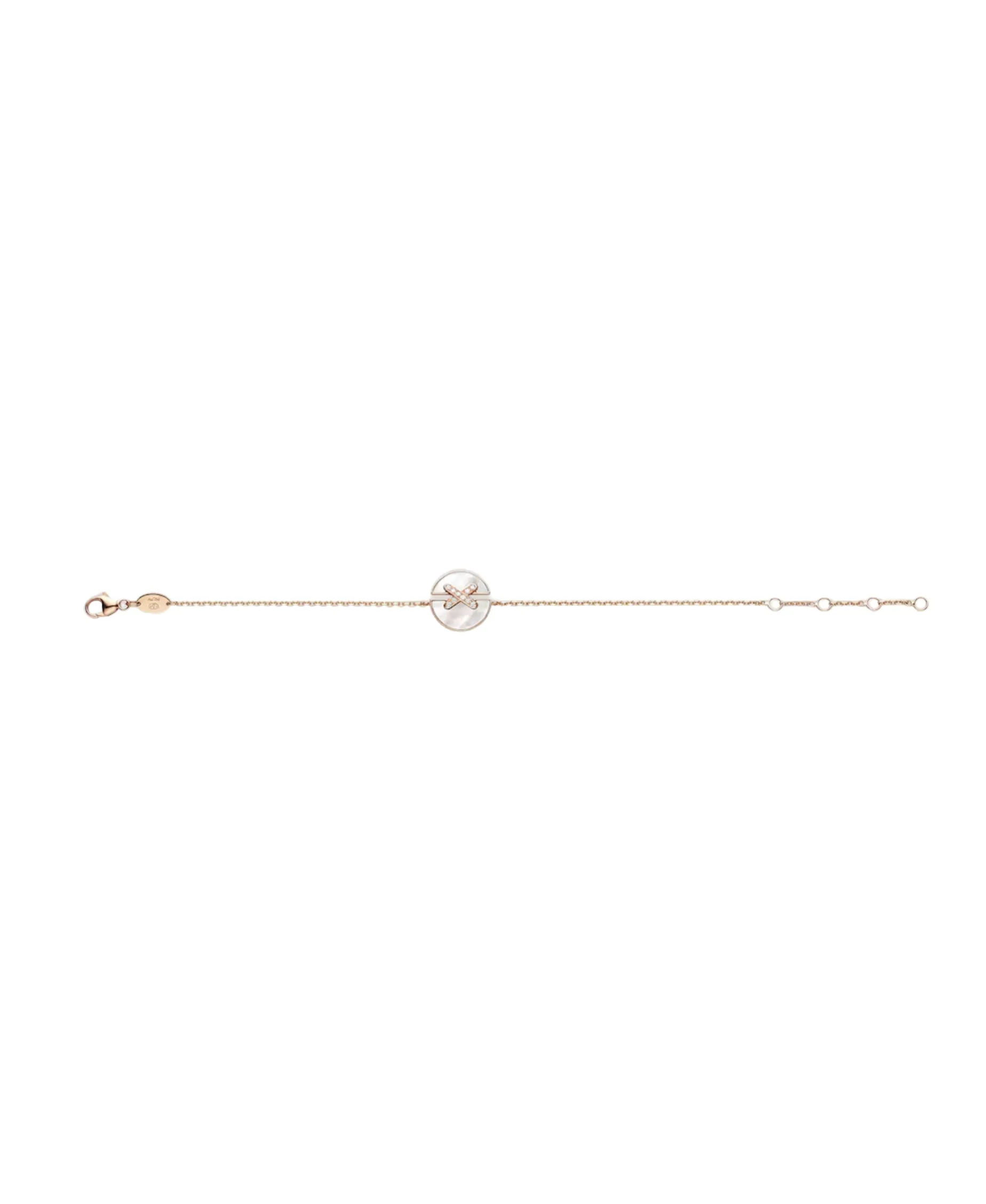 Pulsera Chaumet Jeux de Liens Harmony Oro Rosa Nácar y Diamantes | 084231