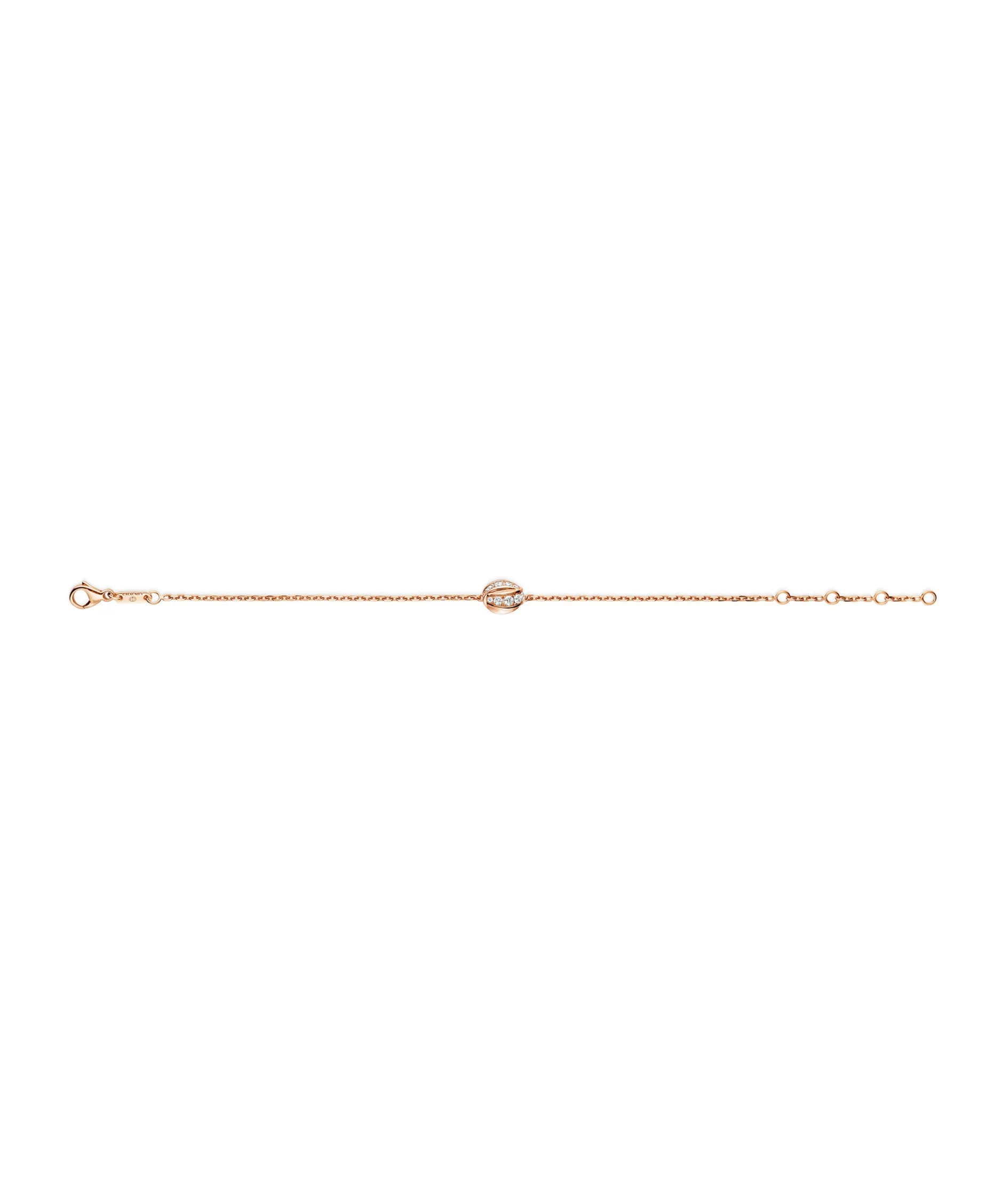 Pulsera Chaumet Liens Séduction Oro Rosa 18K y Diamantes | 084043