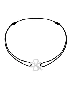 Pulsera Cordón Dinh Van Trébol Oro Blanco | 370062