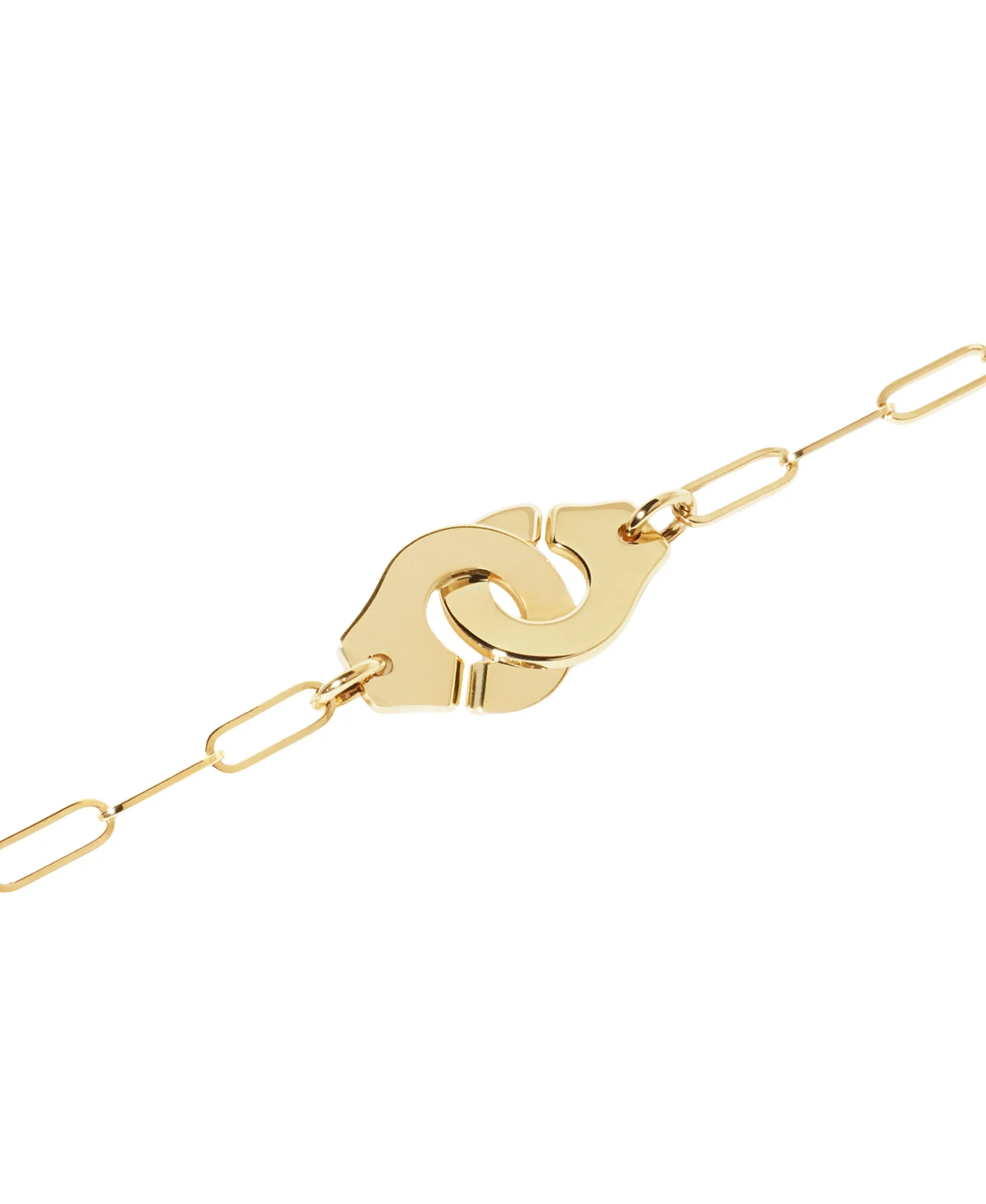 Pulsera de Cadena Menottes Dinh Van Modelo Mediano en Oro Amarillo - 352101