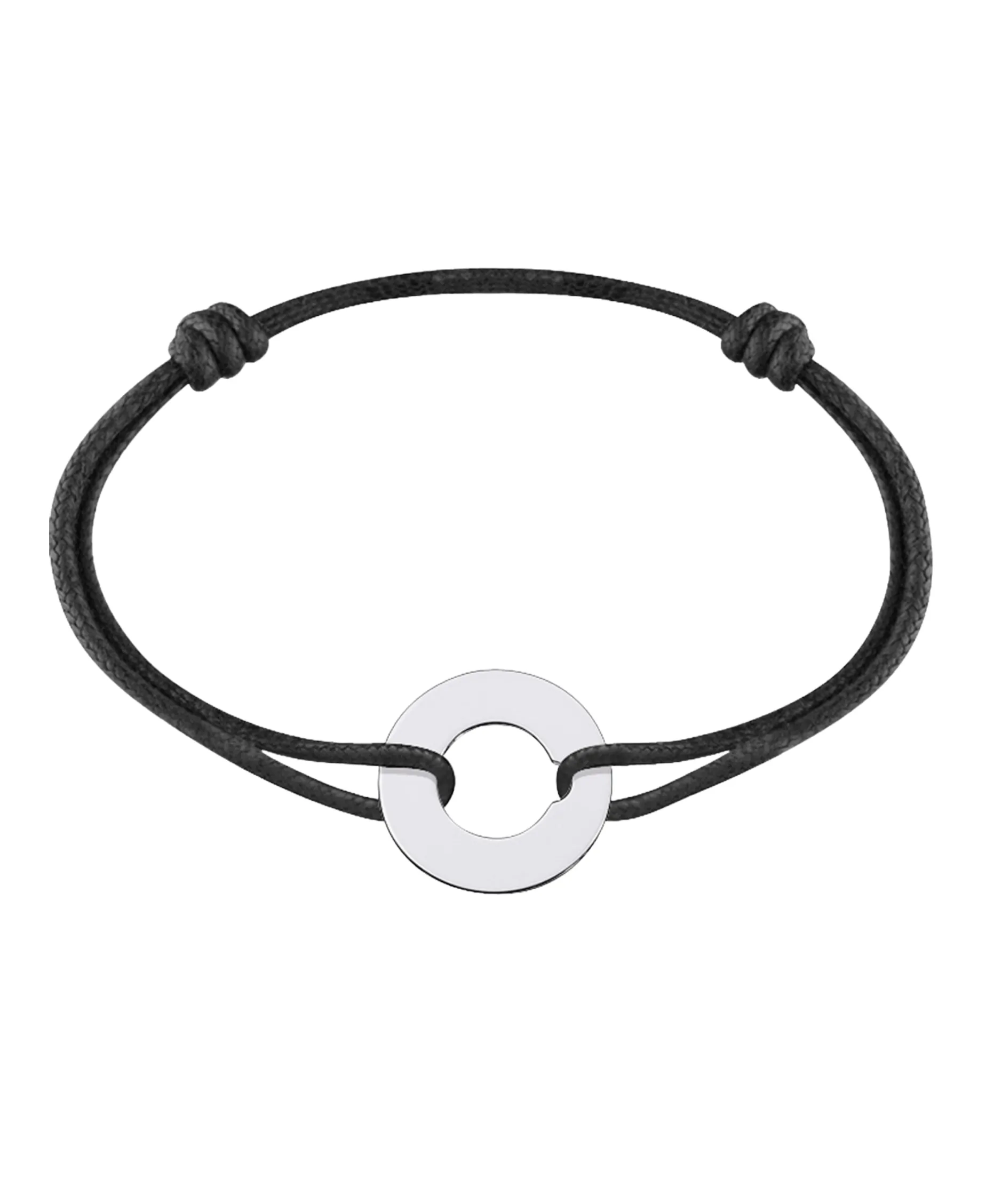 Pulsera de Cordón Cible Dinh Van Oro Blanco 18K | 343202