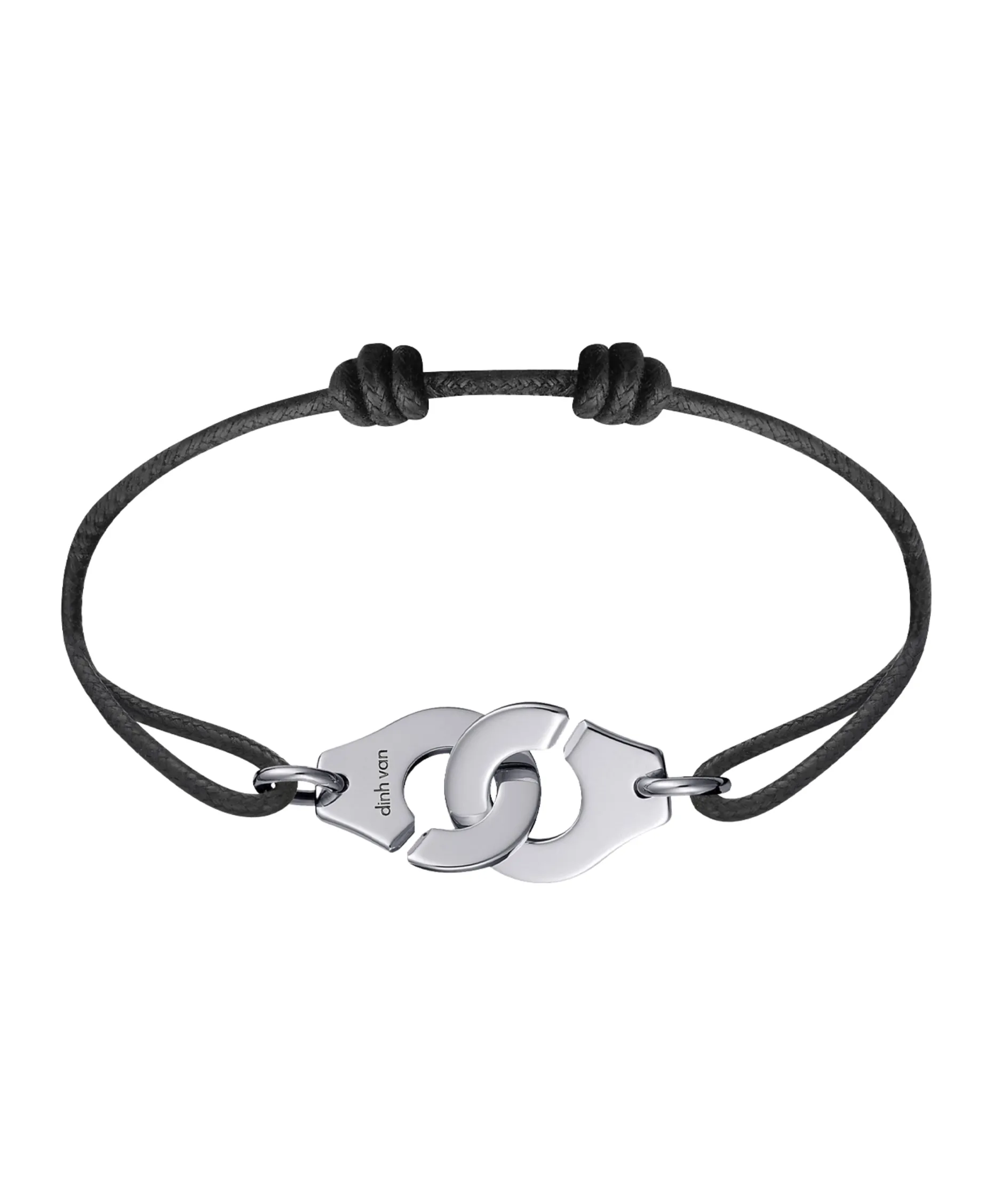 Pulsera de Cordón Dinh Van Menottes R15 Oro Blanco 18K | 341209