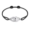 Pulsera de Cordón Dinh Van Menottes R15 Oro Blanco 18K | 341108