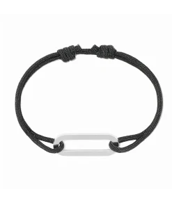 Pulsera de Cordón Maillon L Dinh Van Oro Blanco 18K | 360602