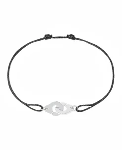Pulsera de cordón Menottes dinh van XS, oro blanco | 319102