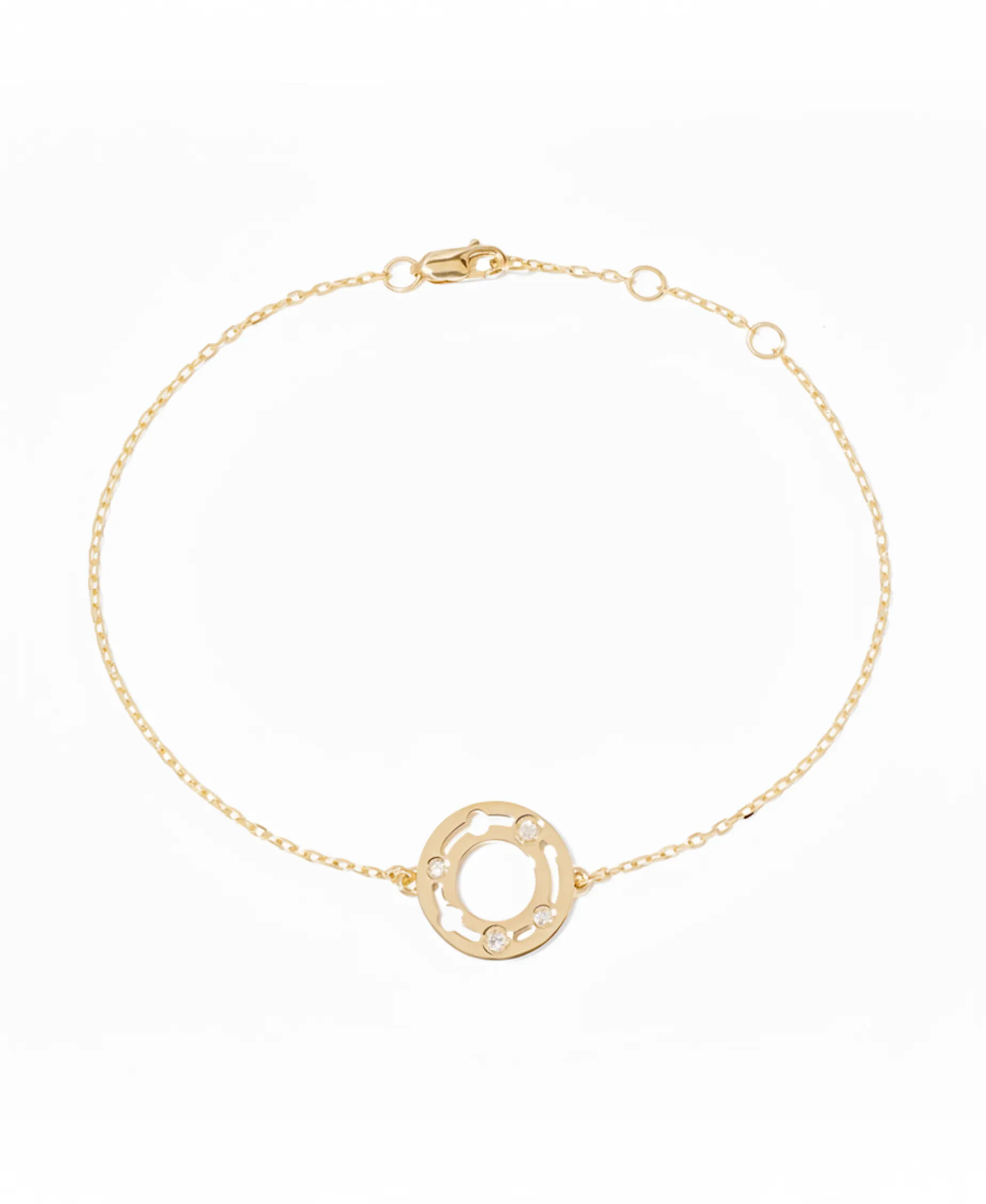 Pulsera Dinh Van Cadena Pulse Oro amarillo y Diamantes | 328611