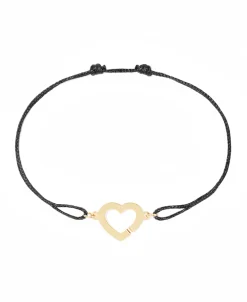 Pulsera Dinh Van Cordón Corazón Oro Amarillo | 320201