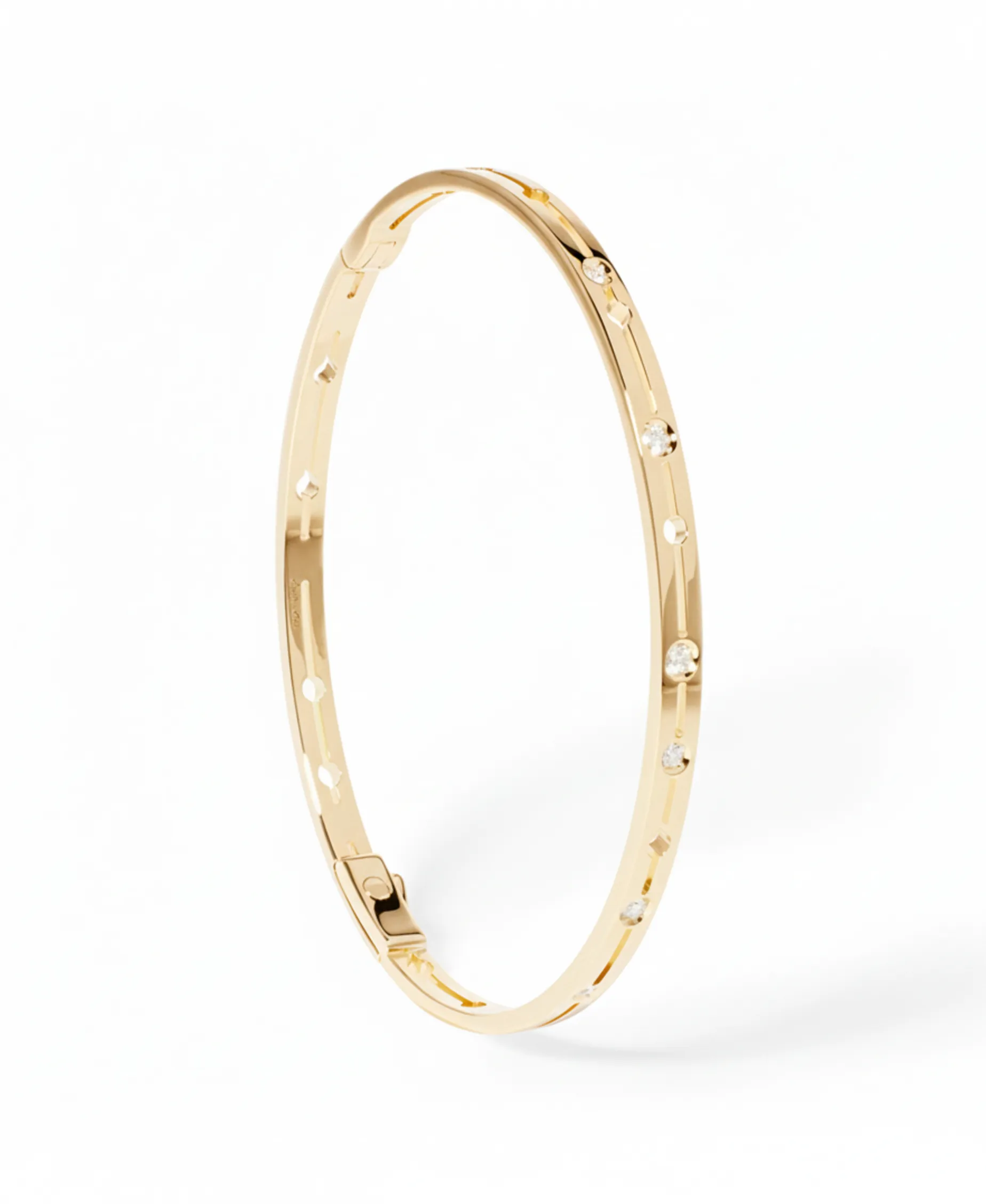 Pulsera Dinh Van Pulse Oro Amarillo y Diamantes | 328511