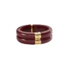 Pulsera Esclava Royal AGATHA París Burdeos Dorado | 2470350-473-TU