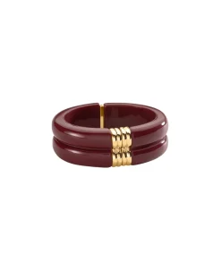 Pulsera Esclava Royal AGATHA París Burdeos Dorado | 2470350-473-TU