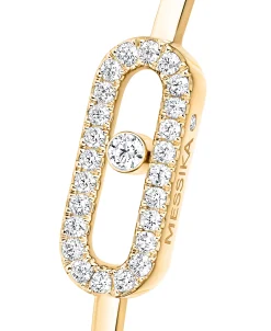Pulsera Flexible Messika Move Uno Pavé Oro Amarillo | 11134-YG-XL