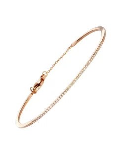 Pulsera Gold&Roses Shewel Fina Oro Rosa y Diamantes | GR-220.3