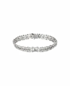 Pulsera Gucci Flora Diamantes y Oro Blanco | YBA702383002017