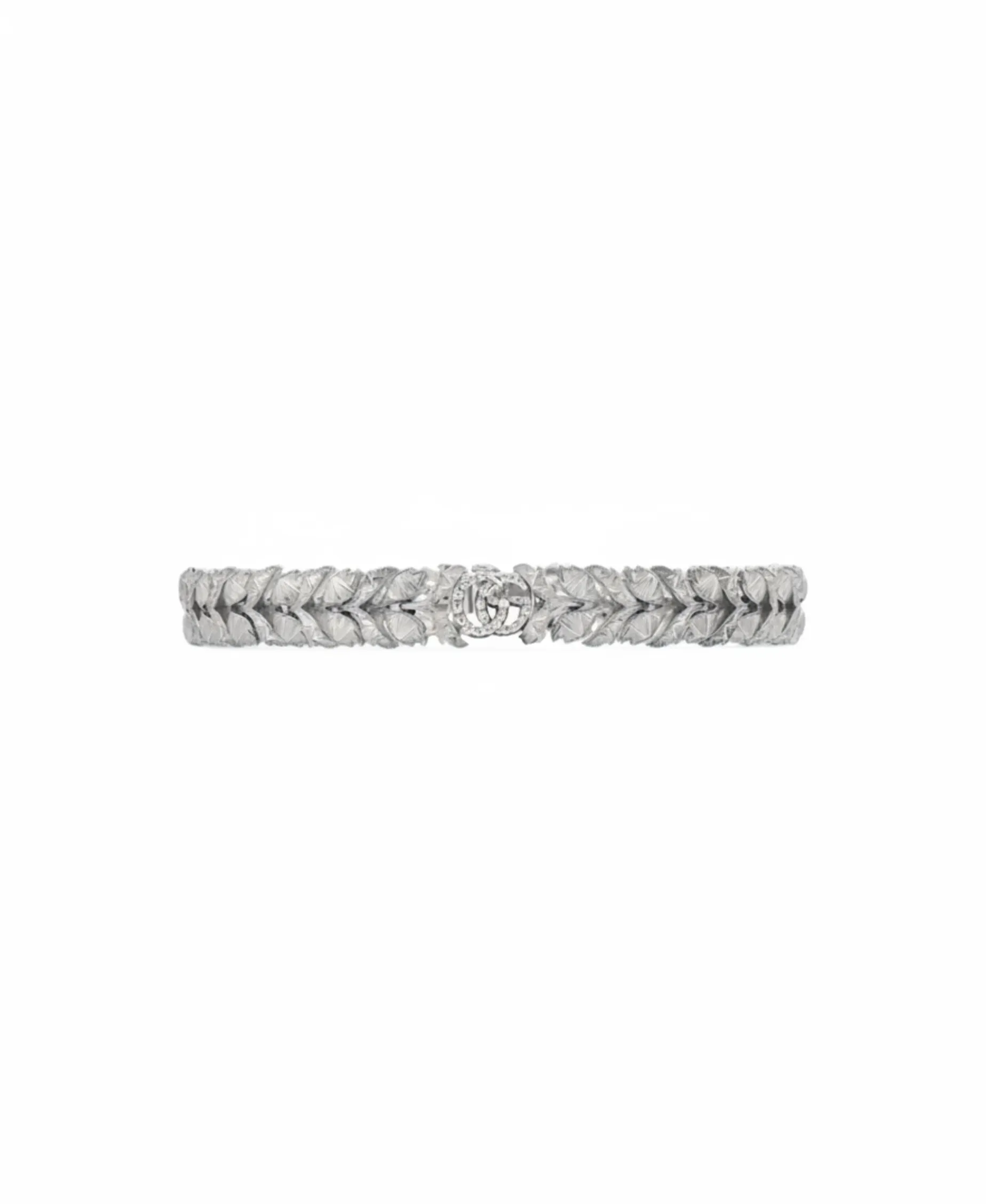 Pulsera Gucci Flora Diamantes y Oro Blanco | YBA702383002017