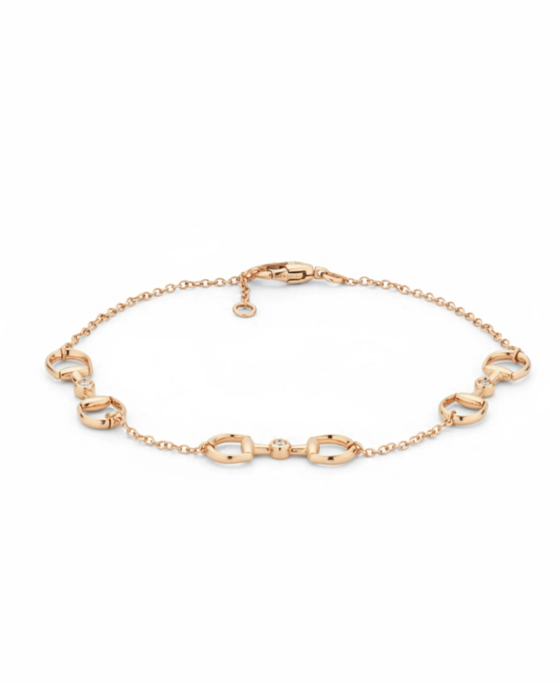 Pulsera Gucci Horsebit Mini Oro Rosa | YBA837594001017