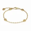 Pulsera Gucci Interlocking Multi GG Oro Amarillo | YBA629904001017