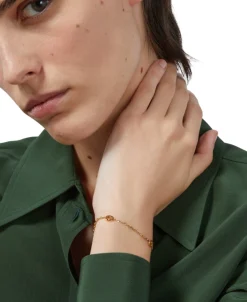 Pulsera Gucci Interlocking Multi GG Oro Amarillo | YBA629904001017