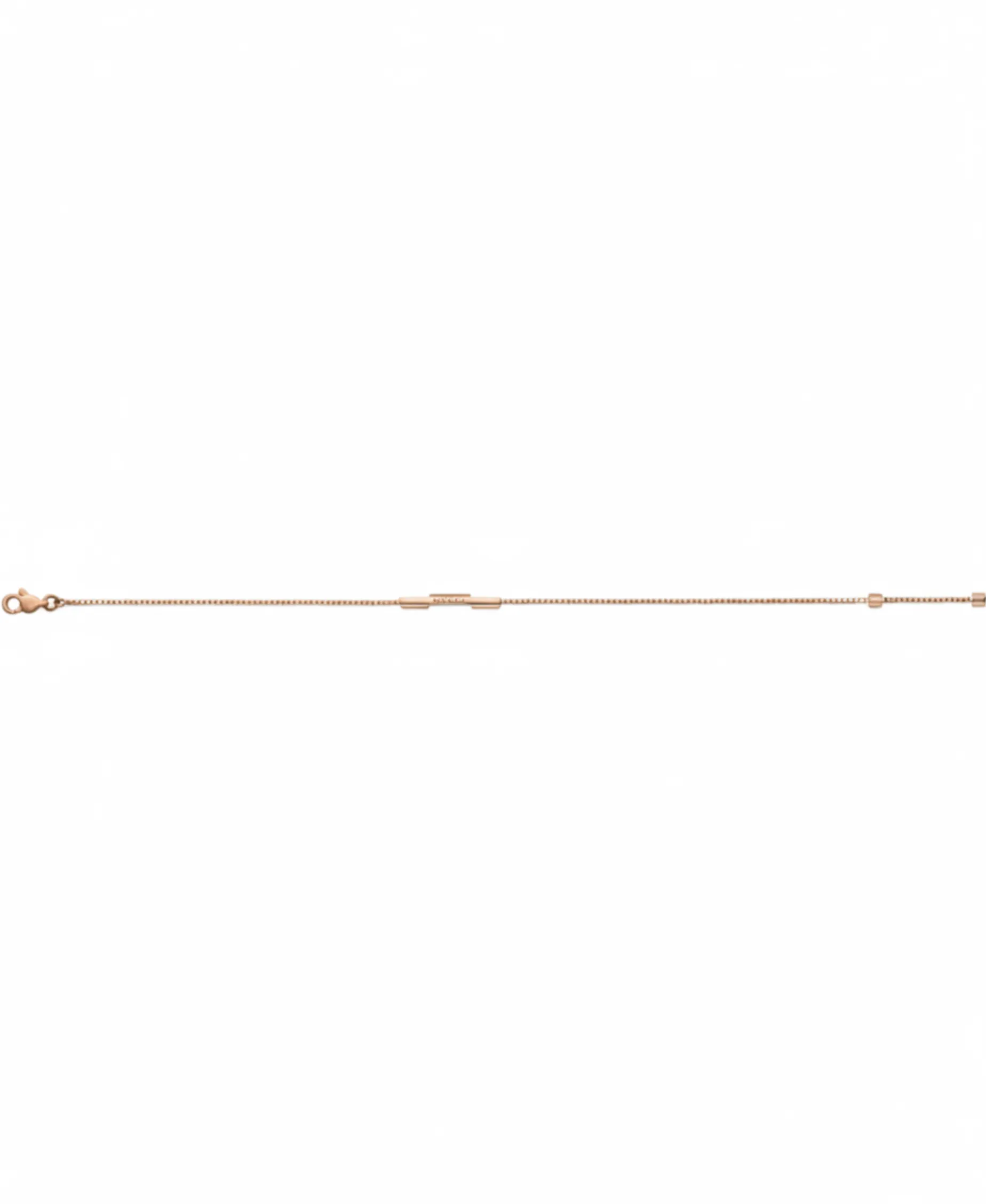 Pulsera Gucci Link to Love Oro Rosa - YBA6621060020