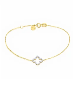 Pulsera LECARRÉ Cartuja Oro Amarillo con Diamantes | GC053OA