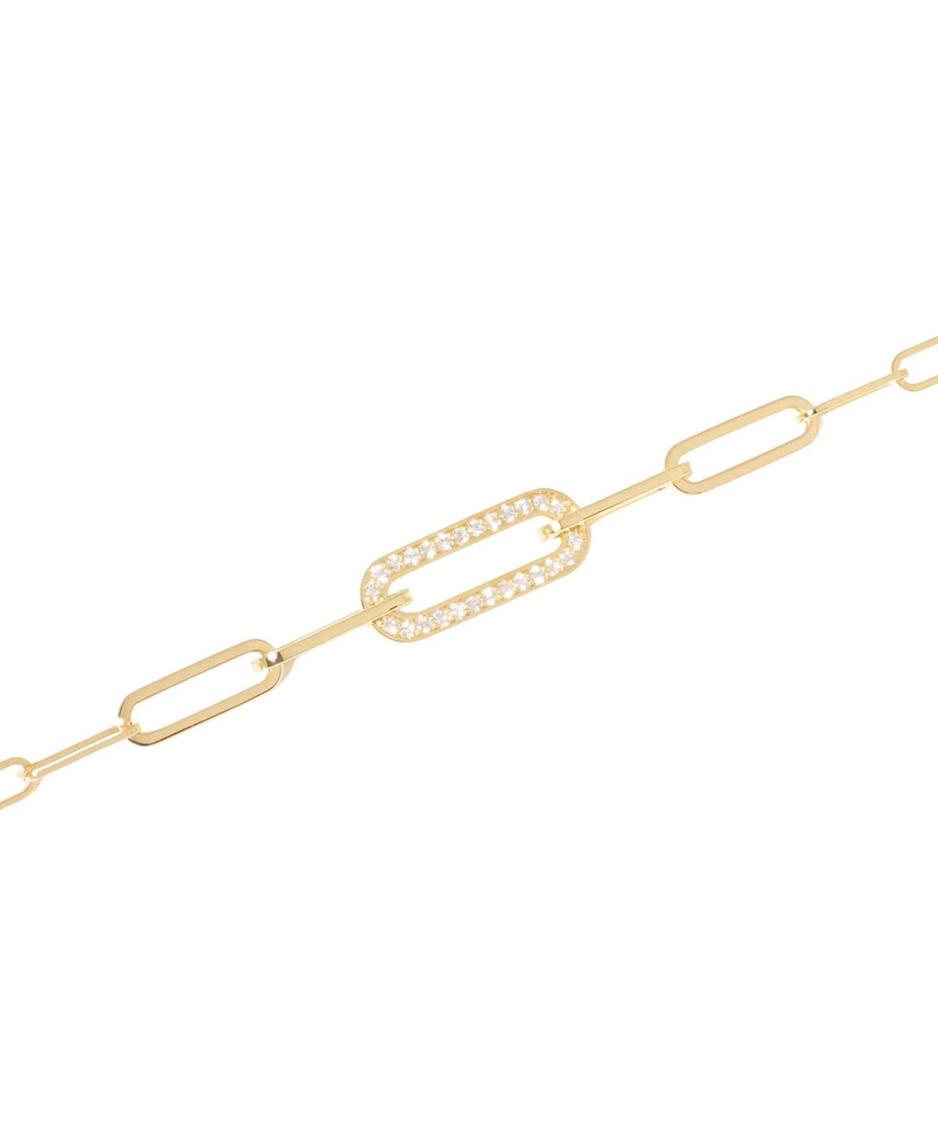 Pulsera Maillon Dinh Van Modelo Pequeño Oro Amarillo - 360421