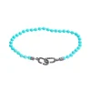 Pulsera Marco Dal Maso Link Mini Beads Eternity con Turquesa | AGBR0129-06BVEM