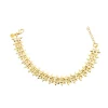 Pulsera Marina García Panther Plata Bañada en Oro | 91238UD