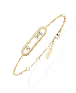 Pulsera Messika Move Classique Ciselé Oro Amarillo | 14586-YG