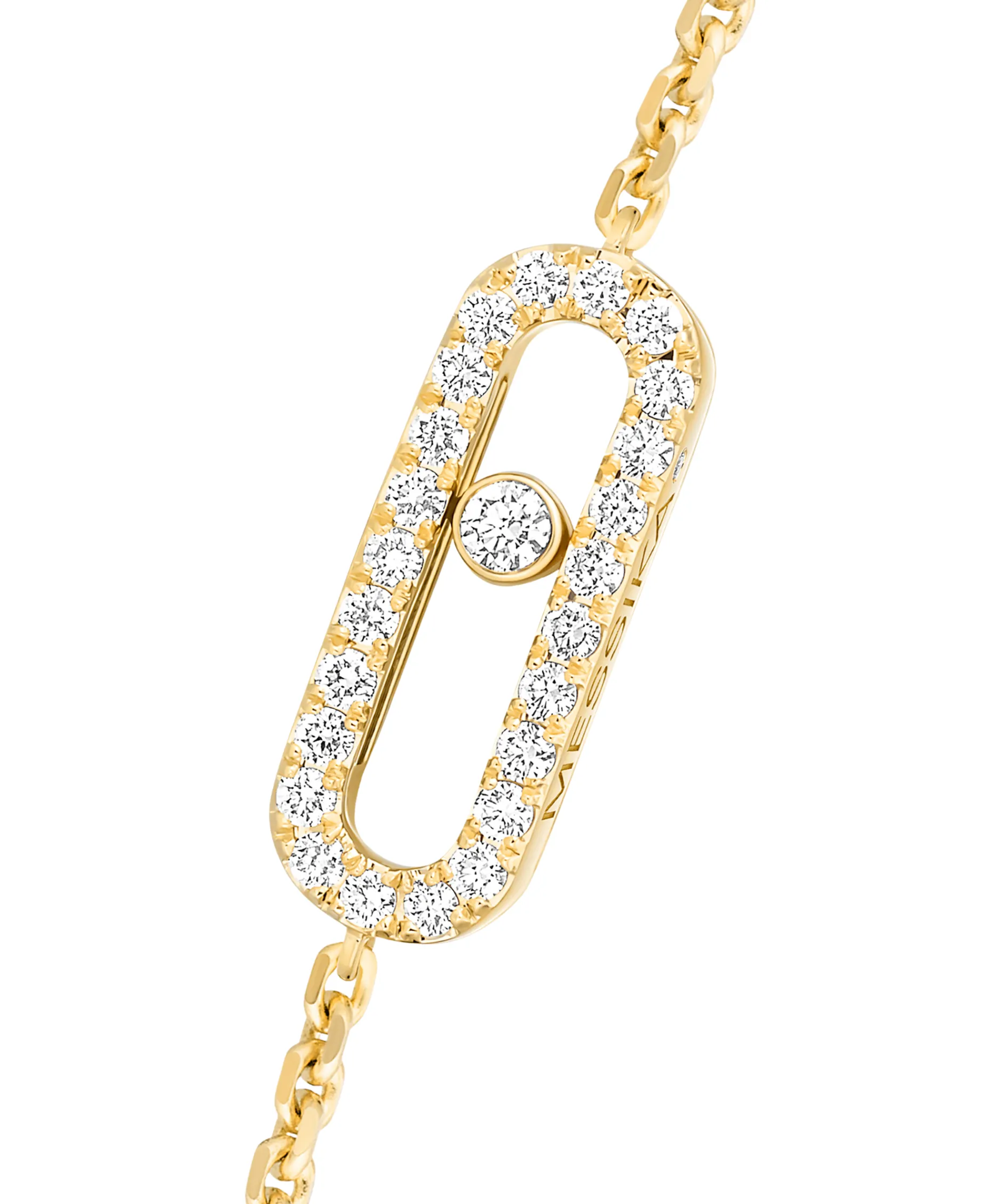 Pulsera Messika Move Uno Oro Amarillo y Diamante | 04706-YG