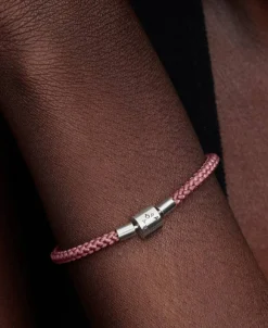 Pulsera Pandora Cordón Rosa Radiante | 594530C01