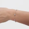 Pulsera PDPAOLA Becca 5 Gotas Plata Baño Oro | PU01-933