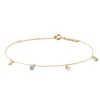 Pulsera PDPAOLA Bloom Plata Baño Oro | PU01-933