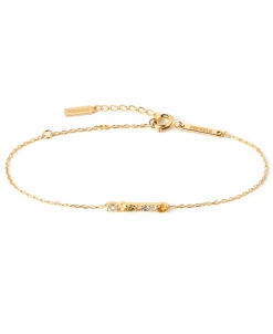 Pulsera PDPAOLA Rainbow Plata Baño Oro | PU01-933