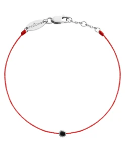 Pulsera Redline KColor Oro Blanco Hilo Rojo | 92HH B