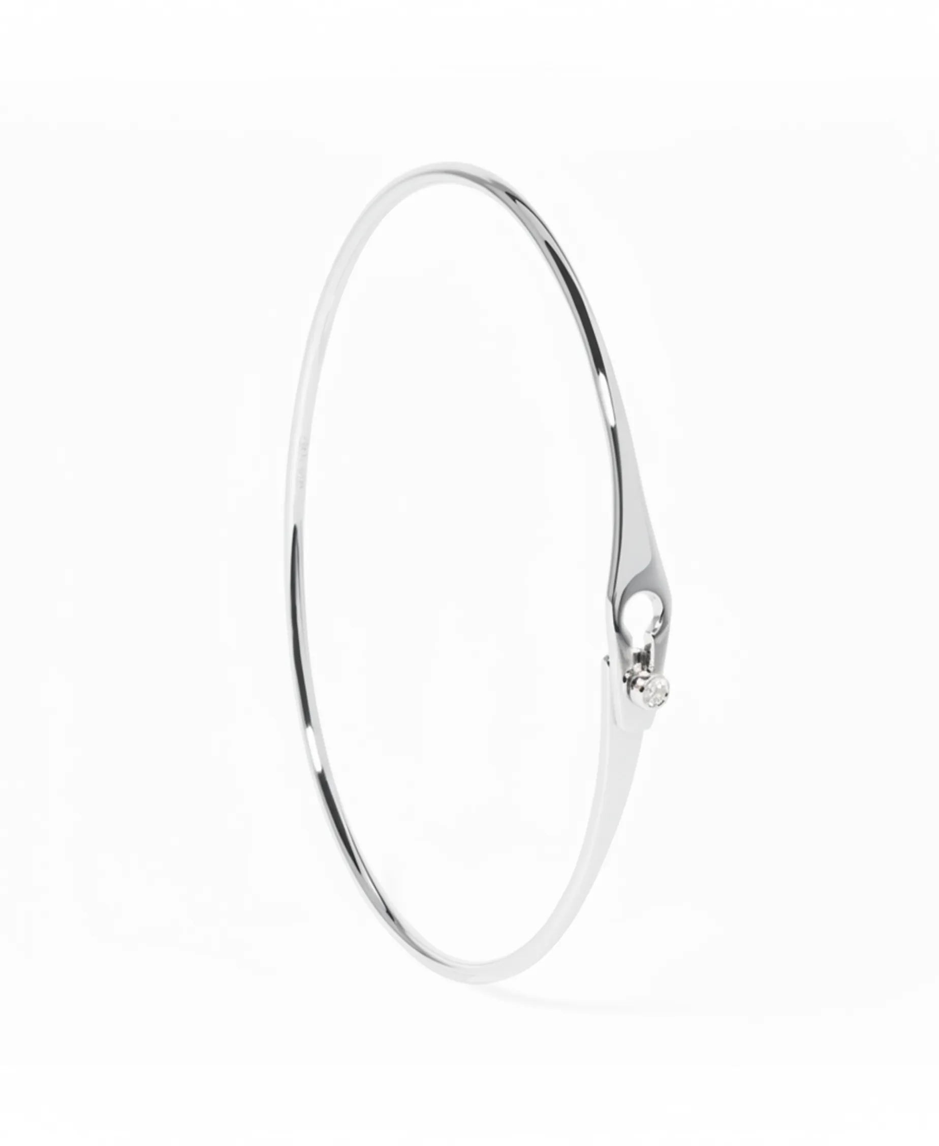 Pulsera Serrure dinh van, oro blanco y diamante | 334107