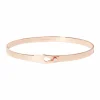 Pulsera Serrure Ruban dinh van, oro rosa y diamante | 335215