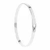 Pulsera Serrure Ruban dinh van, oro blanco y diamante | 335212
