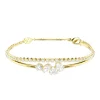 Pulsera Swarovski Mesmera Plata Dorada Con Circonita | 5747953