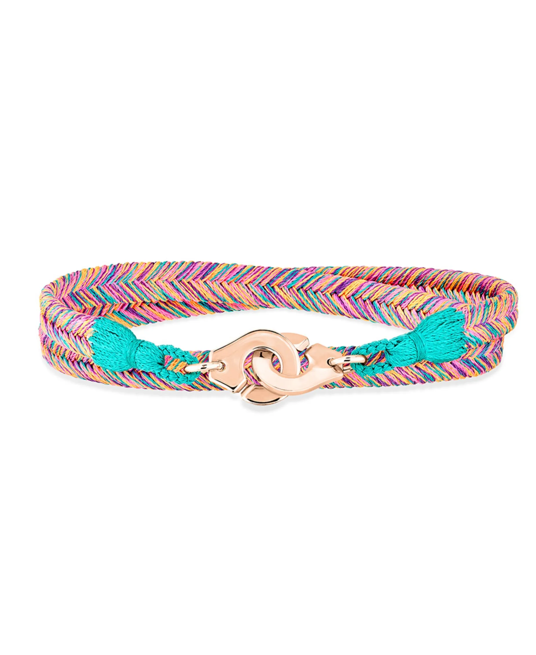 Pulsera tejida Dinh Van R10 Edición Limitada Oro Rosa 18K | 371405S