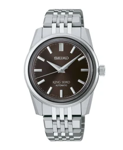 Seiko King Seiko Automático Negro Acero 37 mm | SPB285J1