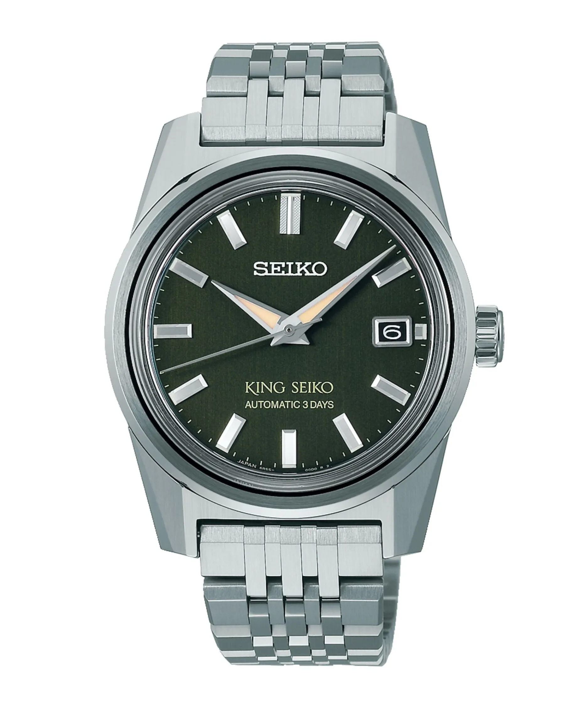 Seiko King Seiko Automático Verde Acero 38,30 mm | SPB391J1
