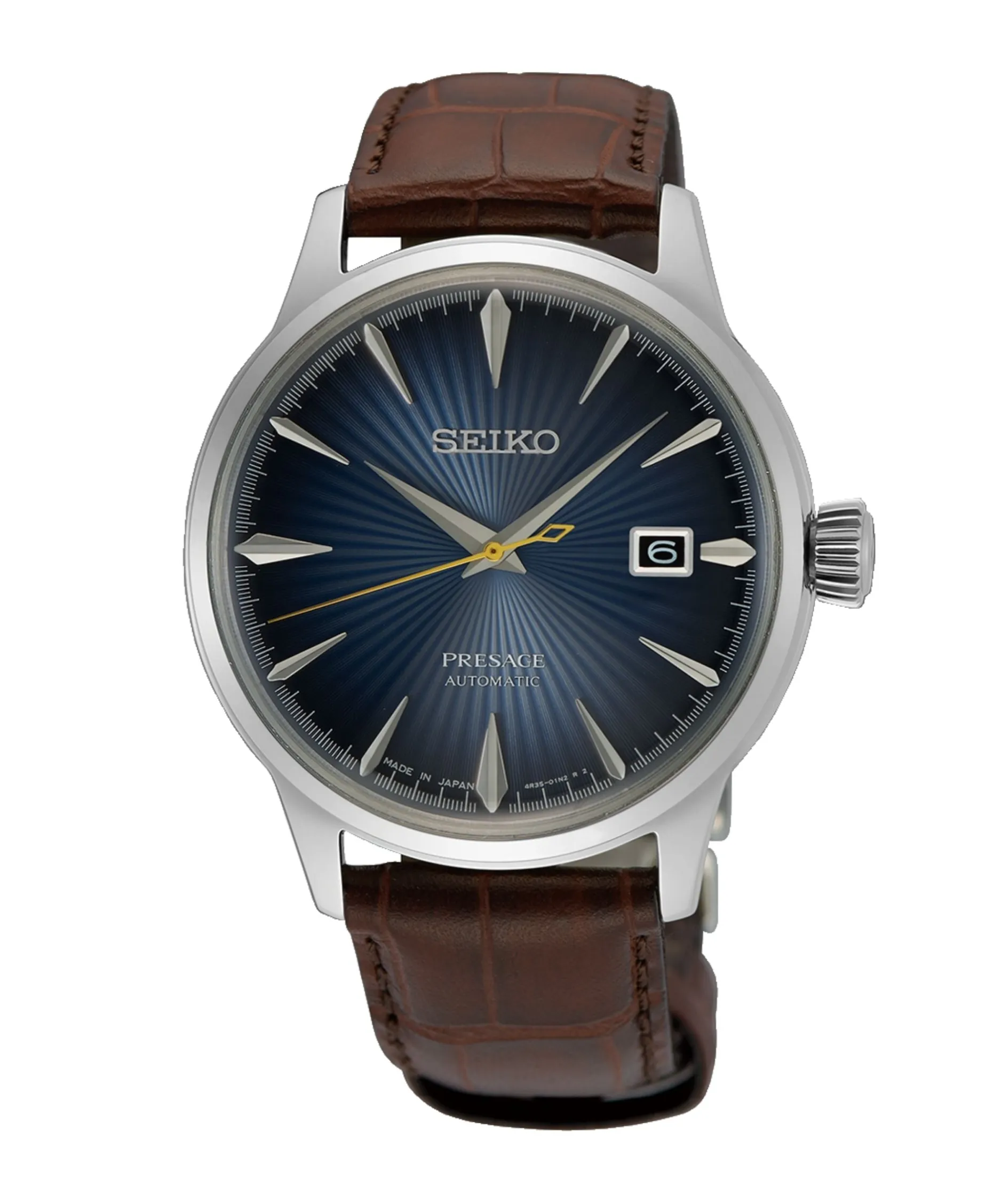 Seiko Presage Cocktail Time Automático Azul Acero 40,5 mm | SRPK15J1