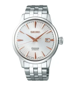 Seiko Presage Cocktail Time Spritzer Plateado Acero 40,5 mm | SRPB47J1EST