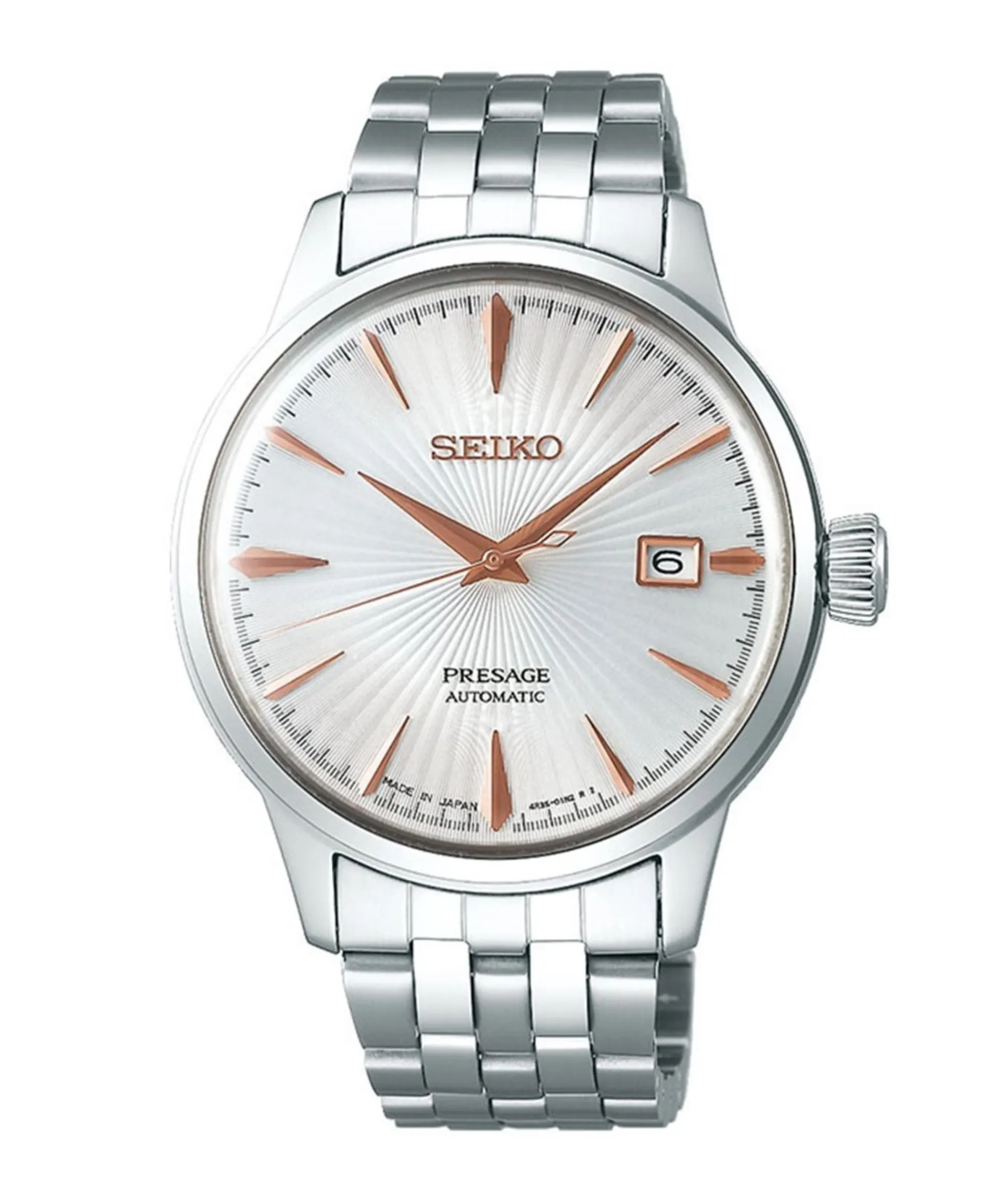 Seiko Presage Cocktail Time Spritzer Plateado Acero 40,5 mm | SRPB47J1EST