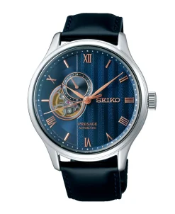Seiko Presage Japanese Garden Automático Azul Acero 41,8 mm | SSA421J1