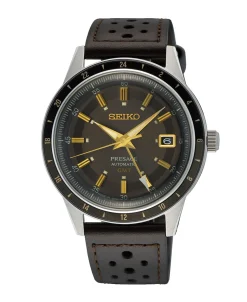 Seiko Presage Style60's GMT Automático Marrón Acero 40,8 mm | SSK013J1