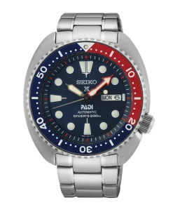 Seiko Prospex Diver's PADI Automático Tortuga Azul Acero 45 mm | SRPE99K1