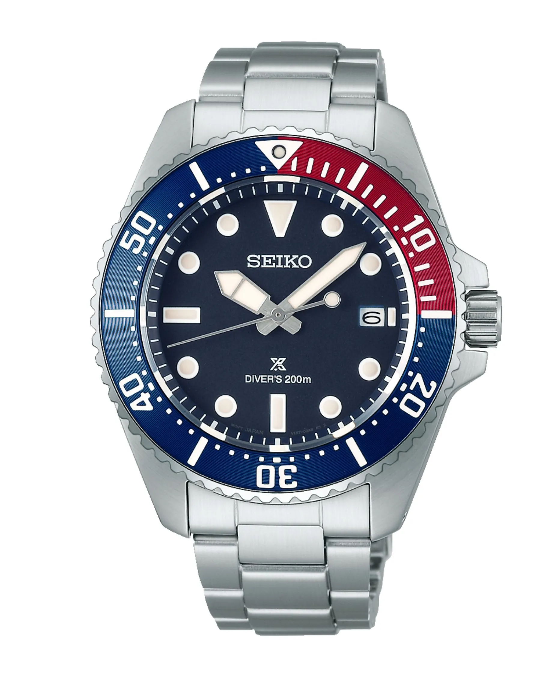 Seiko Prospex Diver's Solar Azul Acero 41 mm | SNE595