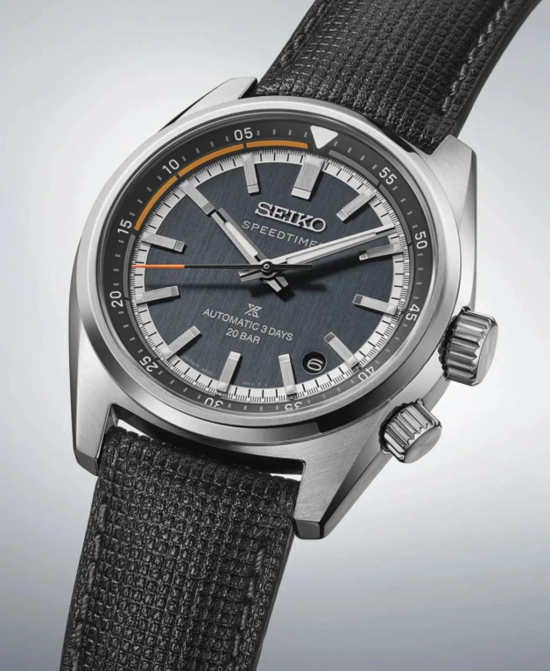 Seiko Prospex Speedtimer Automático Cuenta Atrás Negro Acero 39,5 mm | HBC004J1