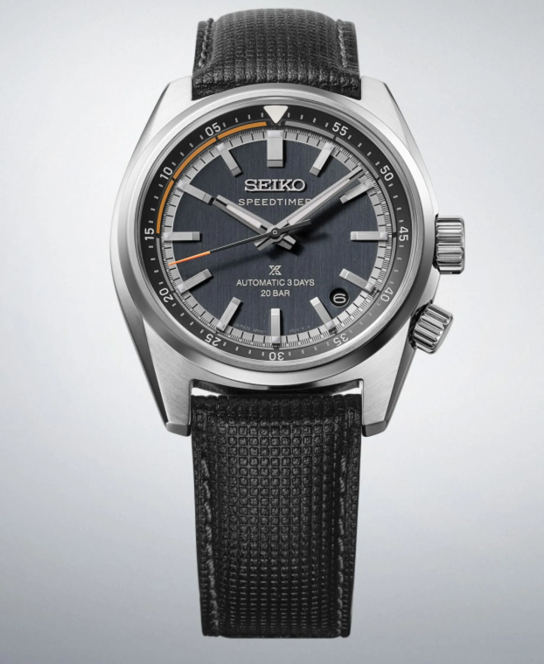 Seiko Prospex Speedtimer Automático Cuenta Atrás Negro Acero 39,5 mm | HBC004J1